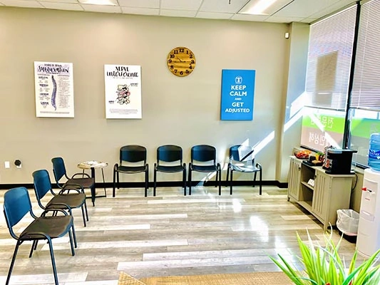 Chiropractic Frederick MD Waiting Area